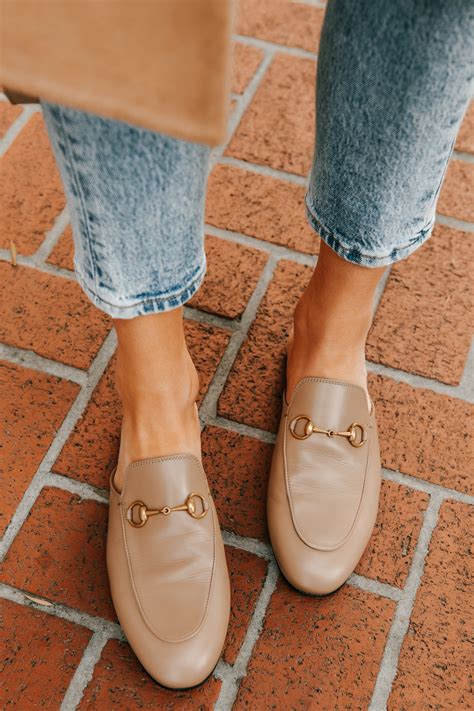 how to wear gucci princetown loafers|gucci princetown loafer mule.